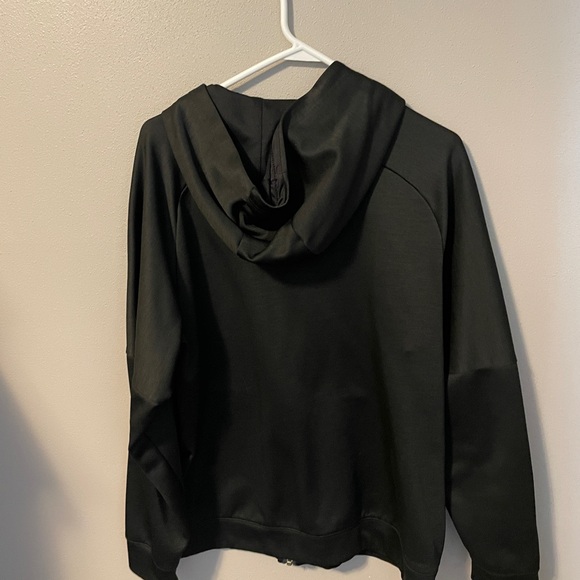 Adidas Black Full-Zip Hoodie - Picture 3 of 3